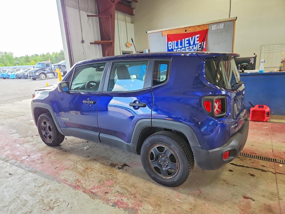2019 Jeep Renegade VIN ZACNJBAB1KPK61324 COPART salvage auction — FRONT END, Salvage Title, sold $1,200 on 2026-07-20 (photo 2)