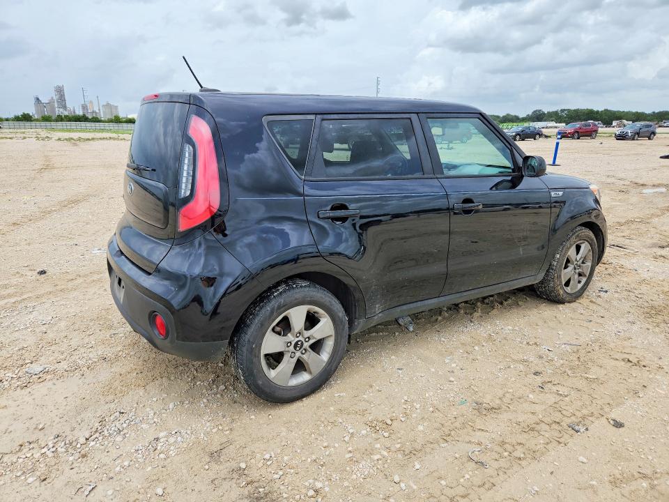 2017 Kia Soul VIN KNDJN2A29H7421431 COPART salvage auction — FRONT END, TX - CERTIFICATE OF TITLE, sold $1,250 on 2026-07-30 (photo 3)