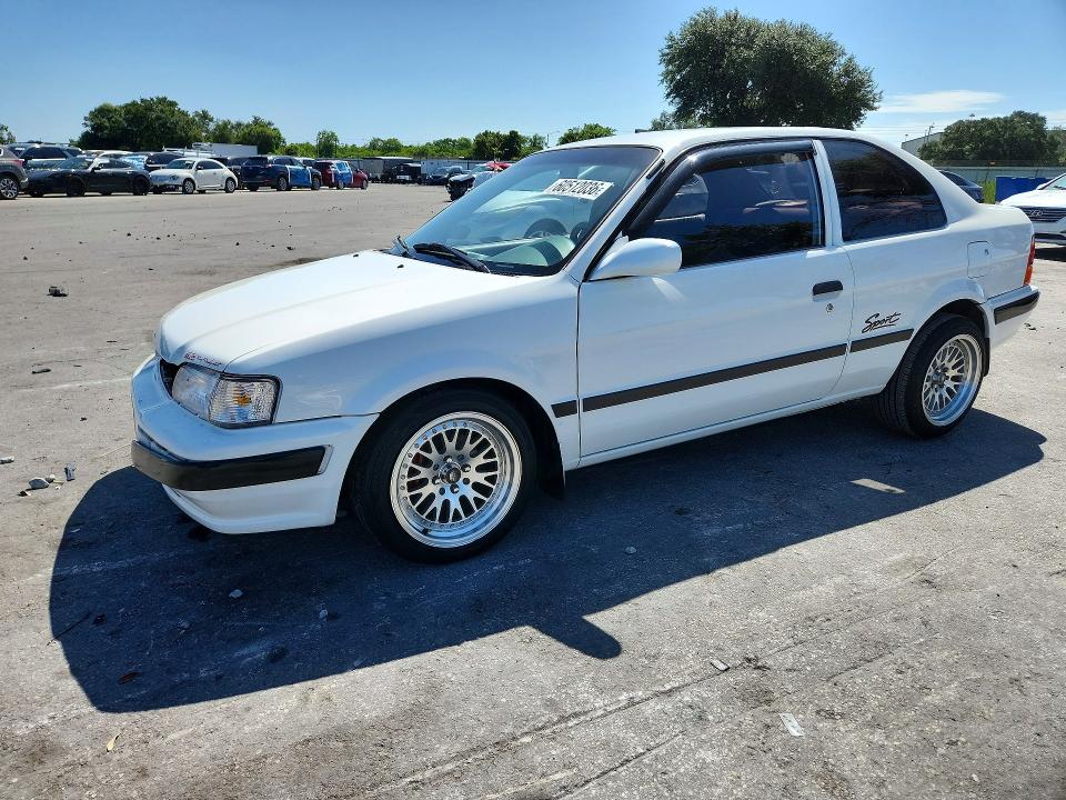1995 Toyota Tercel VIN JT2EL55D1S0050746 COPART salvage auction — FRONT END, FL - CERT OF TITLE SLVG REBUILDABLE, sold $90 on 2026-07-21 (photo 1)