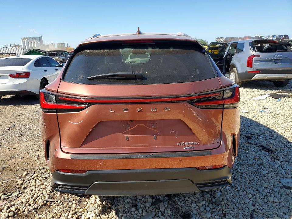 2025 Lexus Nx VIN 2T2GKCEZ2SC036617 COPART salvage auction — FRONT END, Salvage Title, sold $21,200 on 2026-09-16 (photo 6)