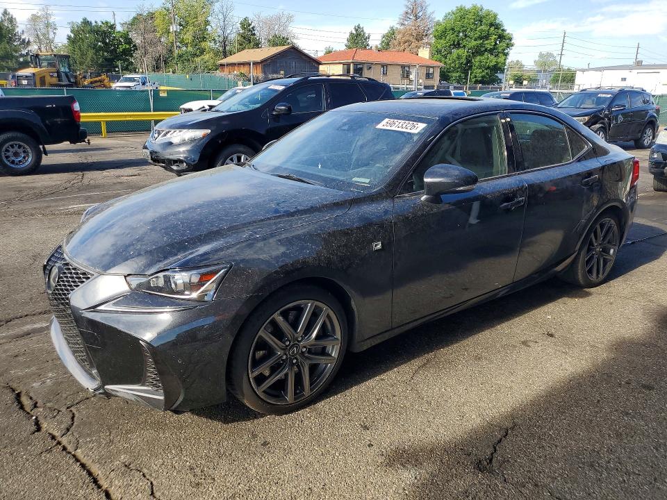 2018 Lexus Is VIN JTHC81D2XJ5029788 COPART salvage auction — MINOR DENT/SCRATCHES, Az - Cert Of Title - Salvage, sold $300 on 2026-07-21 (photo 1)