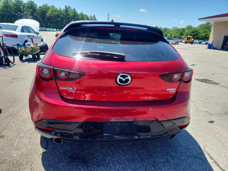 2024 Mazda 3 VIN JM1BPBNY6R1707643 COPART salvage auction — FRONT END, CT - CERT OF TITLE-SALVAGE, sold $1,800 on 2026-07-16 (photo 6)