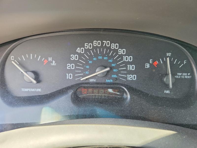2003 Buick Century VIN 2G4WS52J831219736 COPART salvage auction — FRONT END, Ut - Salvage Certificate, sold $150 on 2026-08-21 (photo 9)