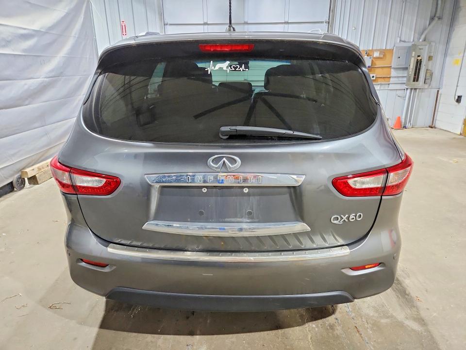 2015 Infiniti Qx60 VIN 5N1AL0MM7FC548234 COPART salvage auction — MECHANICAL, Nh - Certificate Of Title, sold $925 on 2026-07-28 (photo 6)