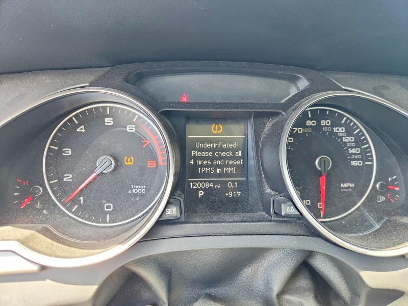 2013 Audi A5 VIN WAULFAFR1DA001419 COPART salvage auction — REAR END, Ca - Dis/Dlr/Exp App For Dup Clean, sold $1,050 on 2026-07-27 (photo 9)
