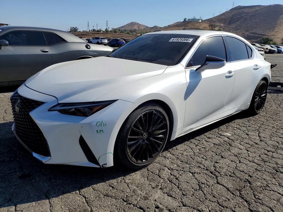 2023 Lexus Is VIN JTHDA1D27P5123564 — COPART salvage auction photo