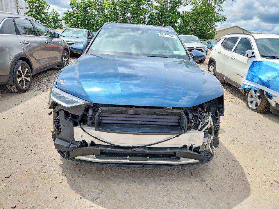 2021 Audi E-tron VIN WA1VABGE4MB015766 COPART salvage auction — FRONT END, Ny - Mv-907A Salvage Certificate, sold $8,700 on 2026-07-20 (photo 5)