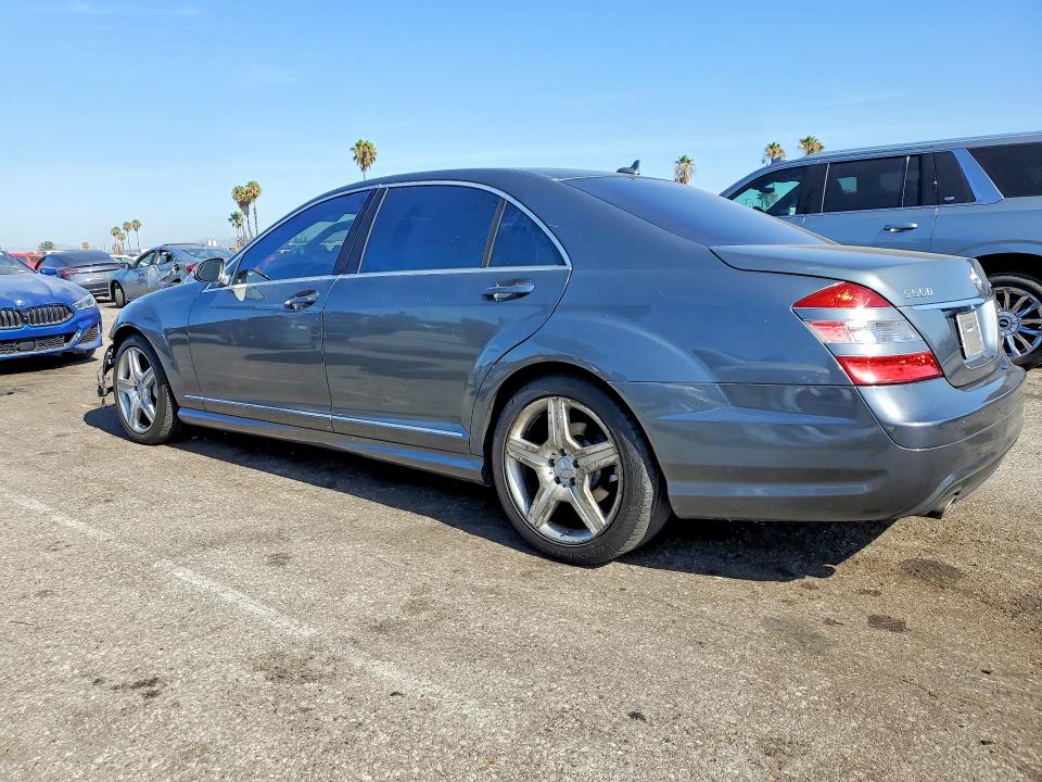 2008 Mercedes-benz S class VIN WDDNG71X68A234659 COPART salvage auction — FRONT END, CA - SALVAGE CERTIFICATE, sold $850 on 2026-07-31 (photo 2)