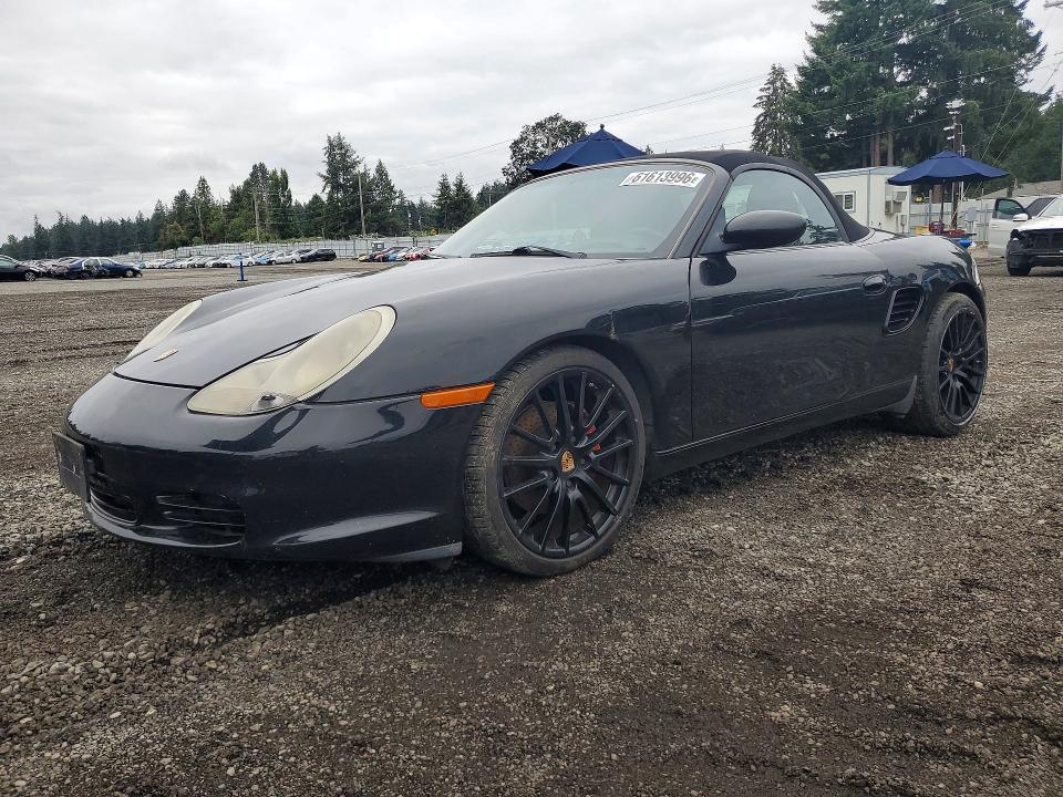 2003 Porsche Boxster VIN WP0CB29853U660625 COPART salvage auction — WATER/FLOOD, Wa - Bill Of Sale, sold $1,000 on 2026-07-21 (photo 1)
