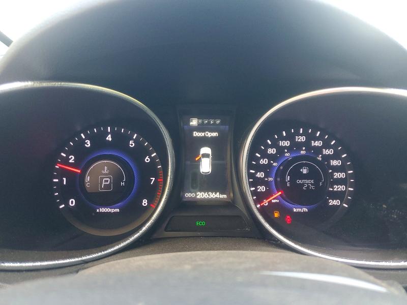 2013 Hyundai Santa fe VIN 5XYZUDLA0DG083971 COPART salvage auction — FRONT END, ON - PERMIT NO BRAND - UNFIT, sold $425 on 2026-07-21 (photo 9)