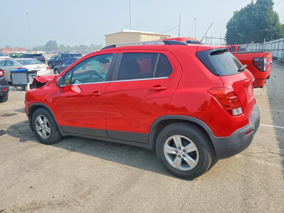 2016 Chevrolet Trax VIN KL7CJLSBXGB755405 COPART salvage auction — FRONT END, Oh - Cert Of Title-Salvage, sold $650 on 2026-07-31 (photo 2)