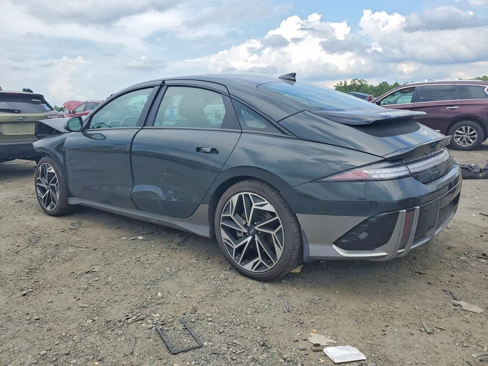 2023 Hyundai Ioniq 6 VIN KMHM34AA3PA022842 COPART salvage auction — FRONT END, Va - Cert Of Title - Salvage, sold $4,200 on 2026-07-22 (photo 2)