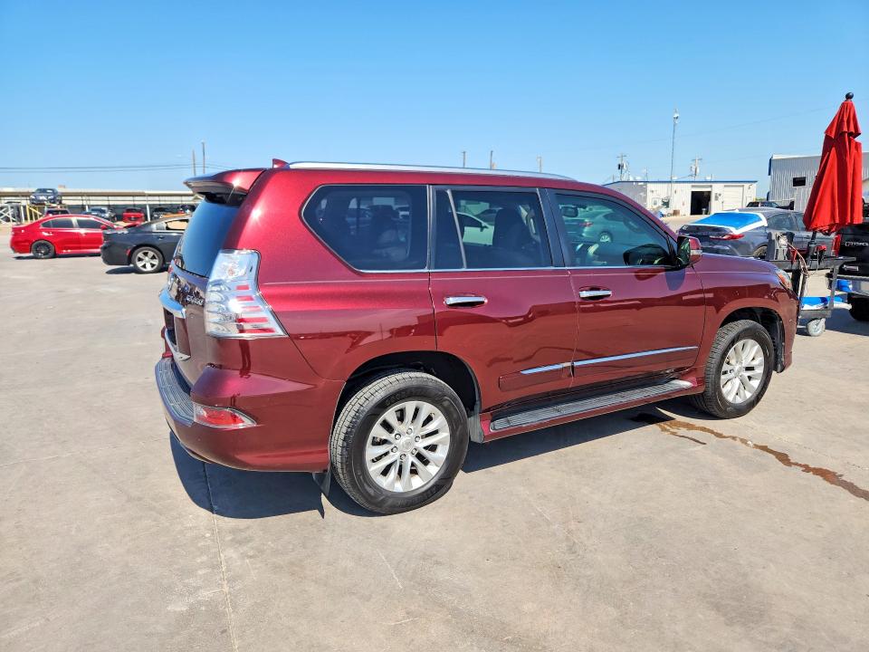 2016 Lexus Gx VIN JTJBM7FX0G5127772 COPART salvage auction — WATER/FLOOD, Tx - Salvage Title-Flood Damage, sold $12,400 on 2026-07-16 (photo 3)