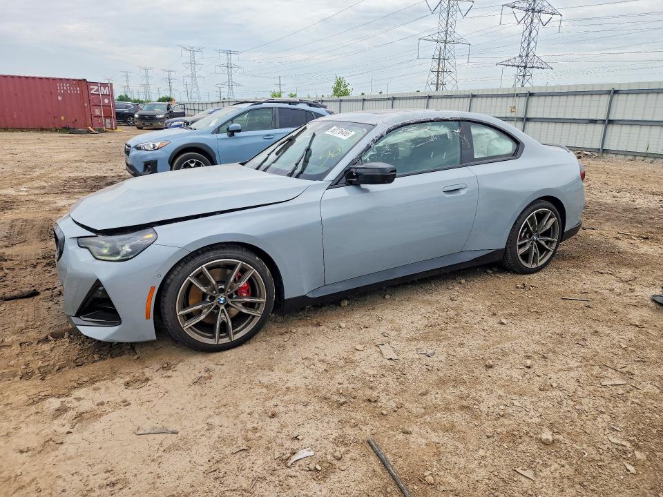 2024 BMW M2 VIN 3MW53CM01R8E81921 — COPART salvage auction photo