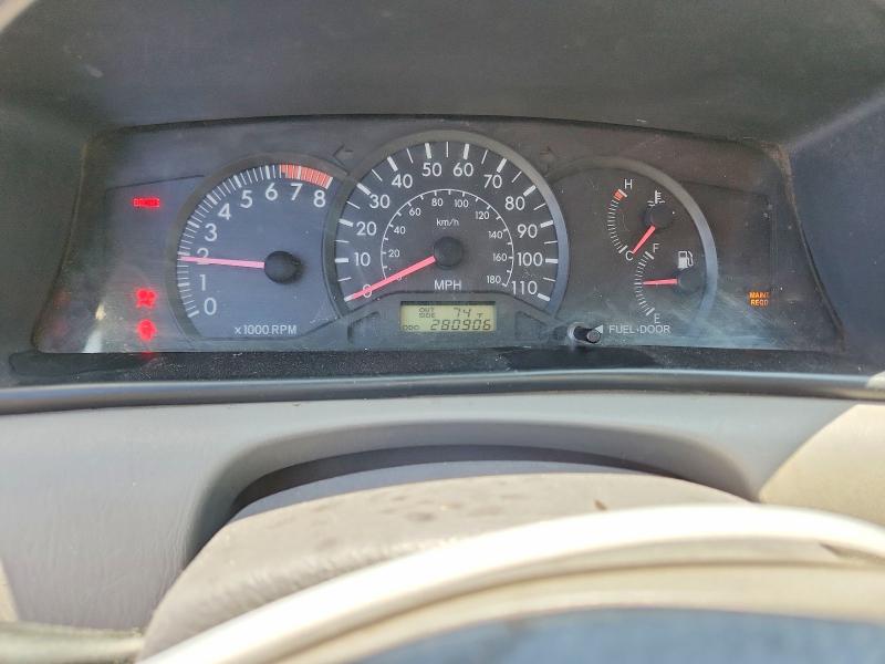 2005 Toyota Corolla VIN JTDBR32E752064363 COPART salvage auction — REAR END, Ca - Salvage Certificate, sold $675 on 2026-07-31 (photo 9)