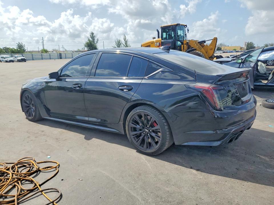 2024 Cadillac Ct5-v VIN 1G6D35R61R0810573 COPART salvage auction — NORMAL WEAR, Va - Cert Of Title - Salvage, sold $36,000 on 2026-08-03 (photo 2)