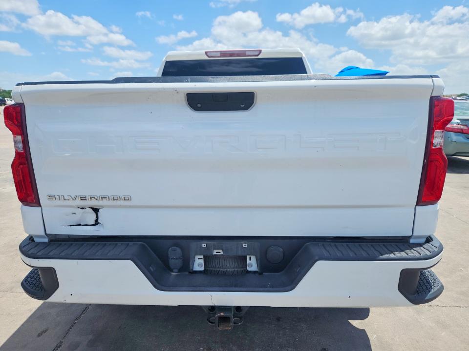 2021 Chevrolet Silverado VIN 1GCRWBEK9MZ367377 COPART salvage auction — SIDE, Tx - Certificate Of Title (P), sold $8,800 on 2026-07-30 (photo 6)
