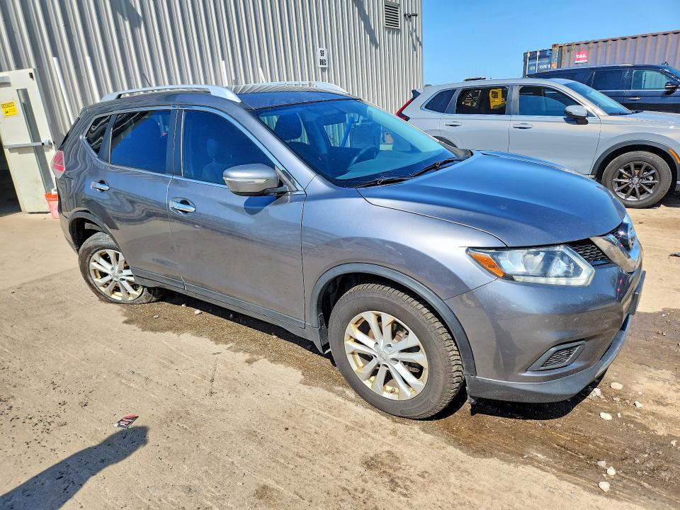 2015 Nissan Rogue VIN KNMAT2MVXFP508909 COPART salvage auction — REAR END, WI - CERTIFICATE OF TITLE, sold $225 on 2026-07-27 (photo 4)