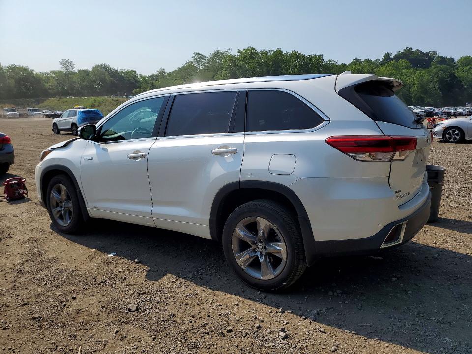 2017 Toyota Highlander VIN 5TDDGRFH9HS023560 COPART salvage auction — FRONT END, Ny - Mv-907A Salvage Certificate, sold $9,600 on 2026-07-07 (photo 2)