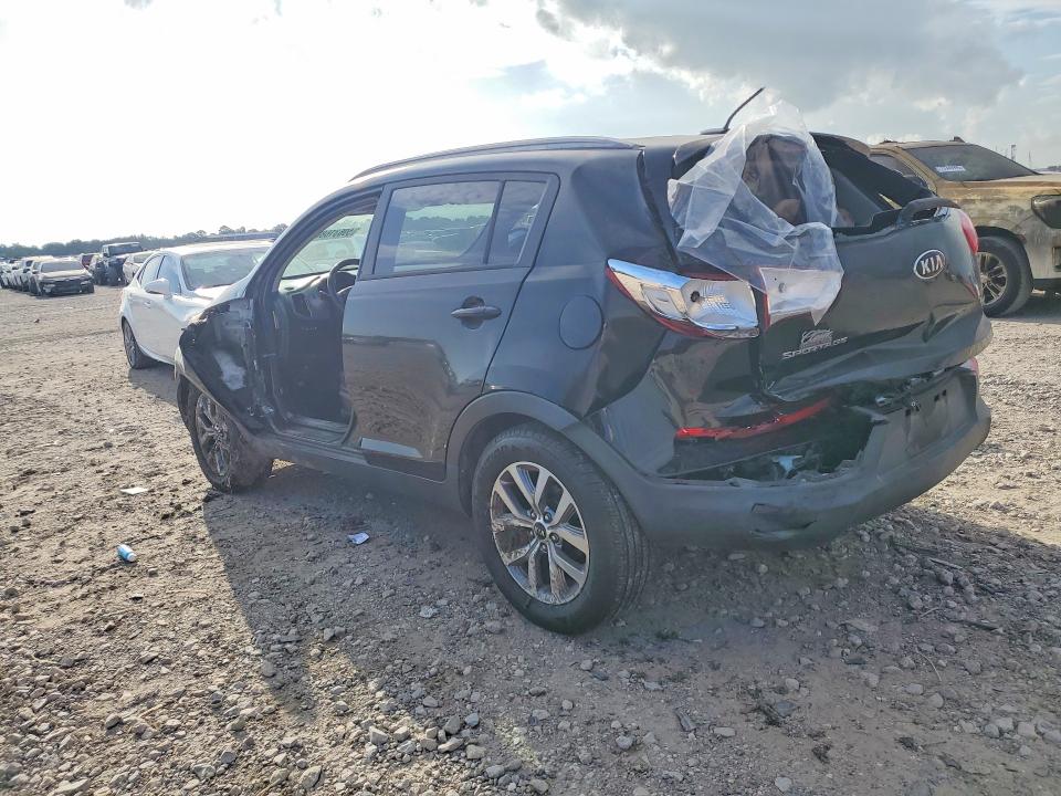 2016 Kia Sportage VIN KNDPB3AC4G7836043 COPART salvage auction — ALL OVER, Tx - Salvage Vehicle Title, sold $1,150 on 2026-07-27 (photo 2)