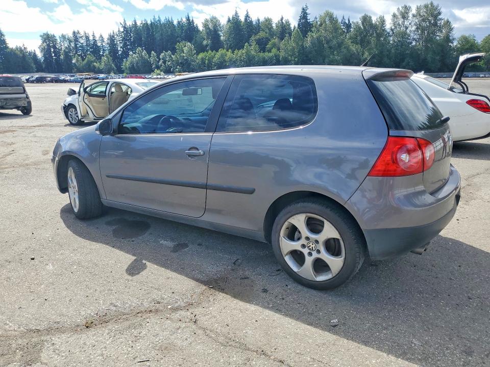 2007 Volkswagen Golf VIN WVWBR71K67W095629 COPART salvage auction — FRONT END, Wa - Vehicle Cert Of Ownership-Titl, sold $275 on 2026-08-03 (photo 2)