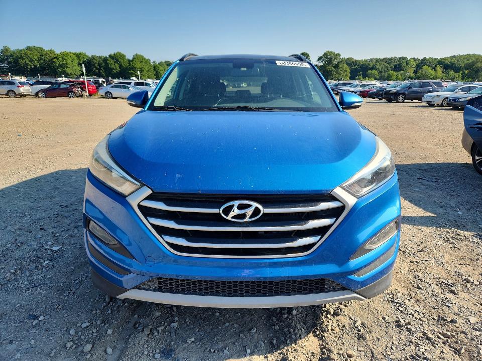 2018 Hyundai Tucson VIN KM8J33A27JU805383 COPART salvage auction — MECHANICAL, Ar - Certificate Of Title, sold $3,000 on 2026-07-19 (photo 5)