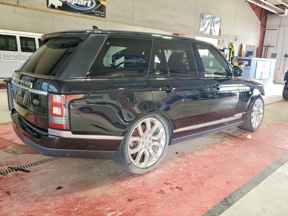 2016 Land rover RANGE ROVER VIN SALGS2EF0GA294157 COPART salvage auction — FRONT END, Ny - Mv-907A Salvage Certificate, sold $4,600 on 2026-07-13 (photo 3)