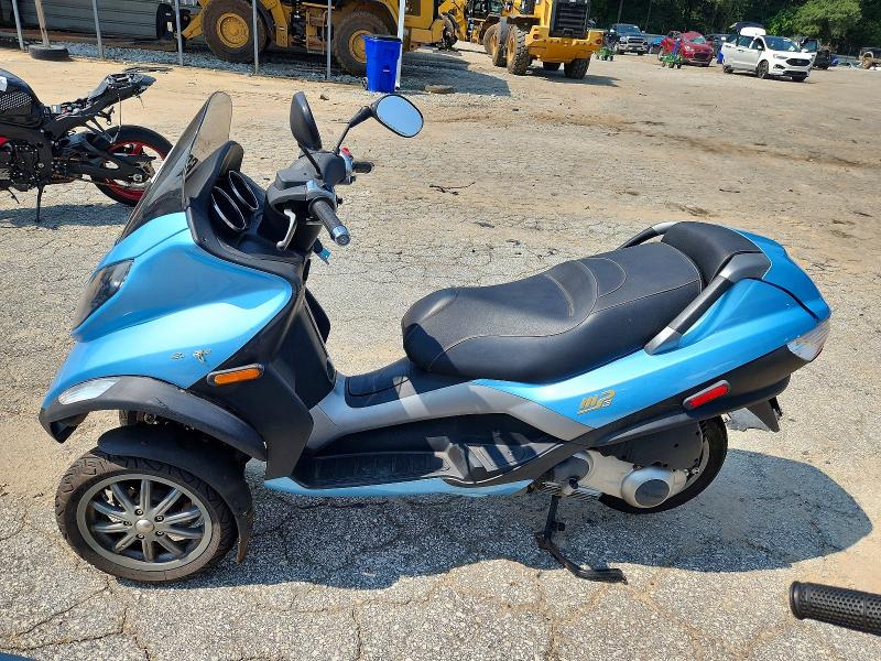 2007 Piaggio Mp3 VIN ZAPM479M775002649 COPART salvage auction — NORMAL WEAR, GA - CERTIFICATE OF TITLE, sold $375 on 2026-08-11 (photo 3)