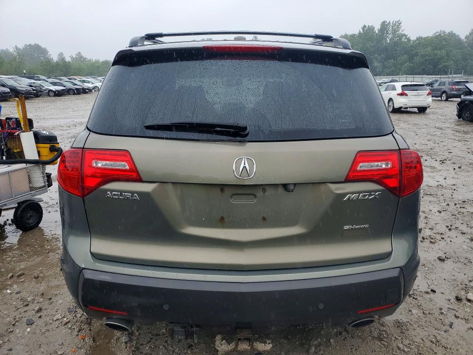 2007 Acura Mdx VIN 2HNYD28837H527737 COPART salvage auction — FRONT END, Ma - Cert Of Title-Reconstrctd Coll, sold $325 on 2026-07-23 (photo 6)