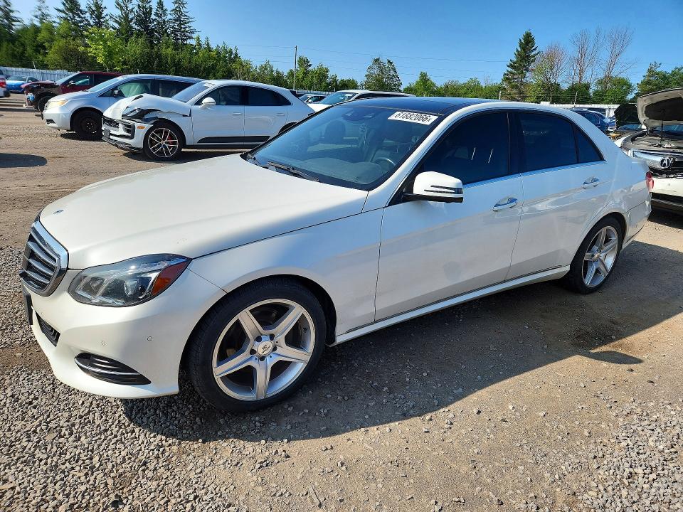 2014 Mercedes-benz E-class VIN WDDHF8JB5EA993096 COPART salvage auction — ENGINE BURN, ON - PERMIT NO BRAND - UNFIT, sold $3,400 on 2026-08-18 (photo 1)