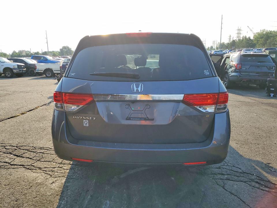 2015 Honda Odyssey VIN 5FNRL5H63FB123015 COPART salvage auction — FRONT END, Co - Public - Salvage Title, sold $7,000 on 2026-07-09 (photo 6)