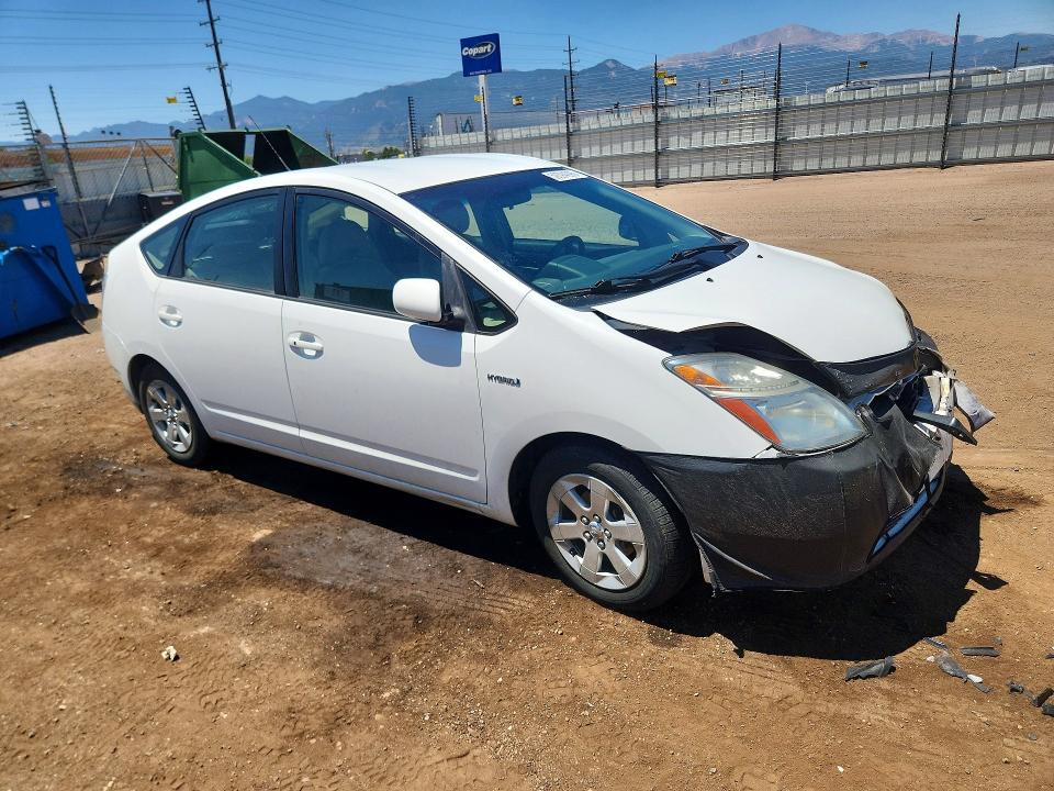 2006 Toyota Prius VIN JTDKB20U767528779 COPART salvage auction — FRONT END, Co - Salvage Title, sold $350 on 2026-07-27 (photo 4)