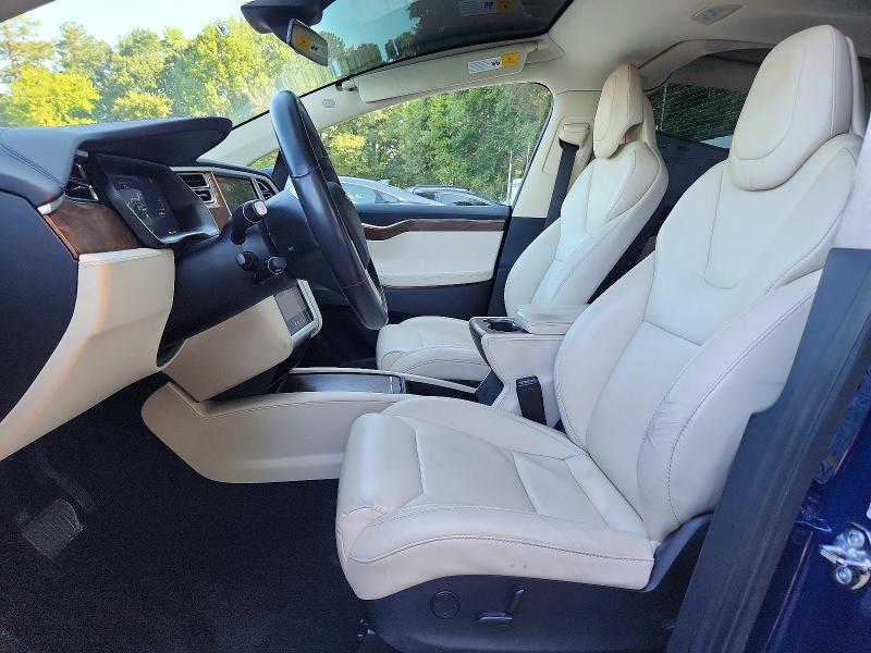 2017 Tesla Model x VIN 5YJXCBE2XHF077371 COPART salvage auction — REAR END, GA - CERT OF TITLE-SALVAGE (P), sold $7,900 on 2026-08-21 (photo 7)