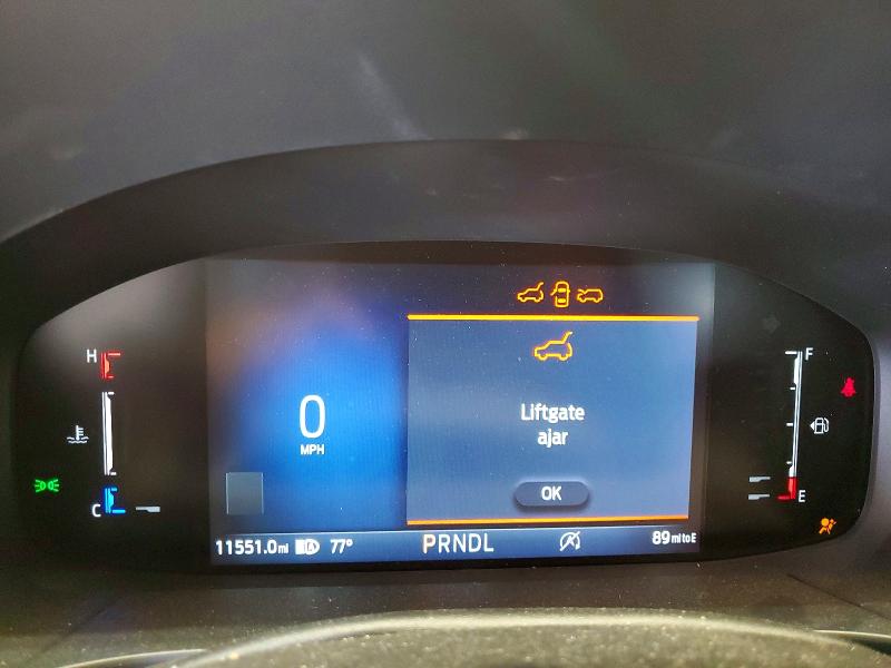2023 Ford Escape VIN 1FMCU9MN0PUA73959 COPART salvage auction — FRONT END, NY - MV-907A SALVAGE CERTIFICATE, sold $7,500 on 2026-07-27 (photo 9)