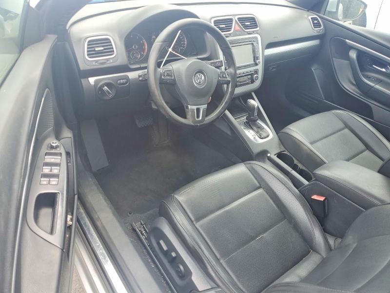 2012 Volkswagen Eos VIN WVWBW7AH7CV000279 COPART salvage auction — NORMAL WEAR, Ca - Dis/Dlr/Exp Only Clean Title, sold $725 on 2026-07-22 (photo 8)