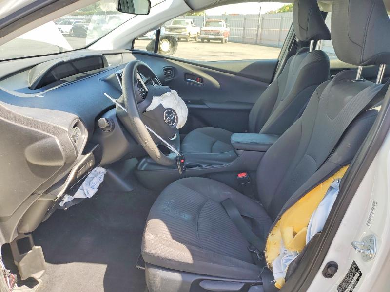 2016 Toyota Prius VIN JTDKBRFU7G3523669 COPART salvage auction — FRONT END, Ca - Salvage Certificate, sold $900 on 2026-07-30 (photo 7)