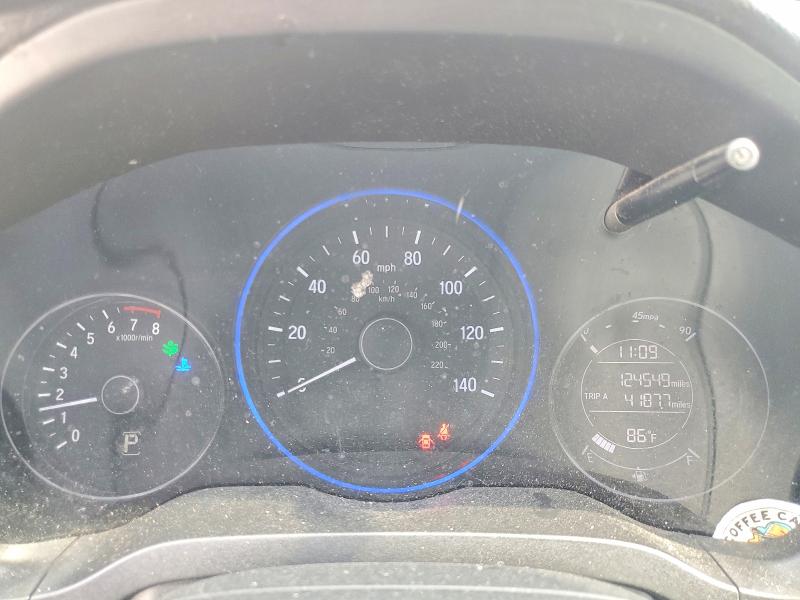 2018 Honda Hr-v VIN 3CZRU6H31JG716944 COPART salvage auction — FRONT END, Salvage Title, sold $4,600 on 2026-08-27 (photo 9)