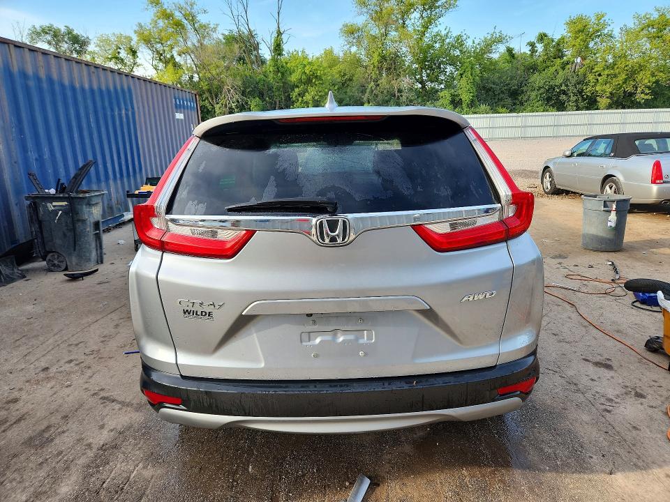 2018 Honda Cr-v VIN 7FARW2H50JE099542 COPART salvage auction — HAIL, Wi - Certificate Of Title, sold $8,300 on 2026-07-27 (photo 6)