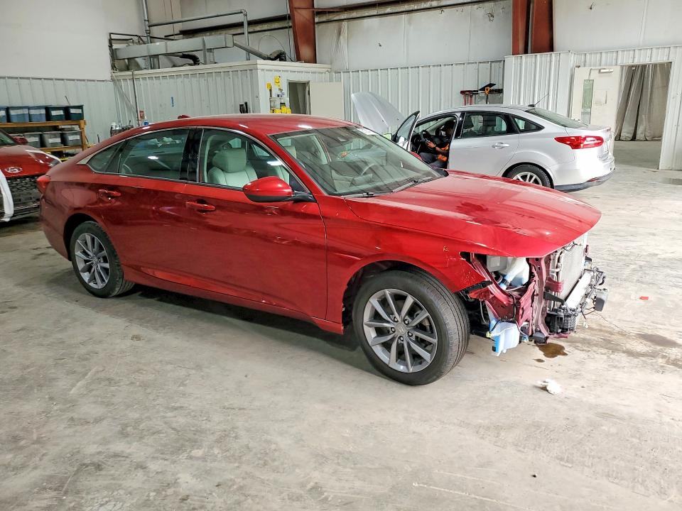 2021 Honda Accord VIN 1HGCV1F14MA038711 COPART salvage auction — FRONT END, Ny - Mv-907A Salvage Certificate, sold $1,450 on 2026-07-20 (photo 4)