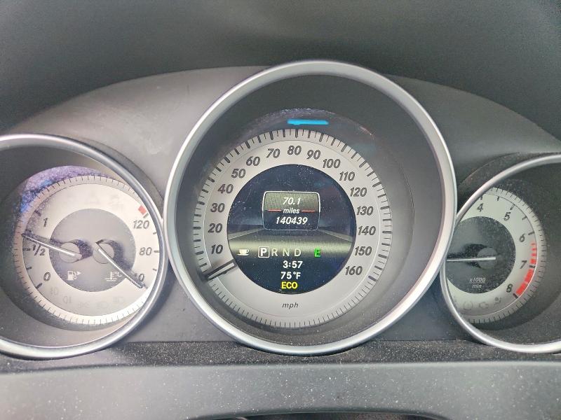 2013 Mercedes-benz C-klasse VIN WDDGF8AB8DR276753 COPART salvage auction — FRONT END, Ct - Cert Of Title-Salvage, sold $1,100 on 2026-07-28 (photo 9)