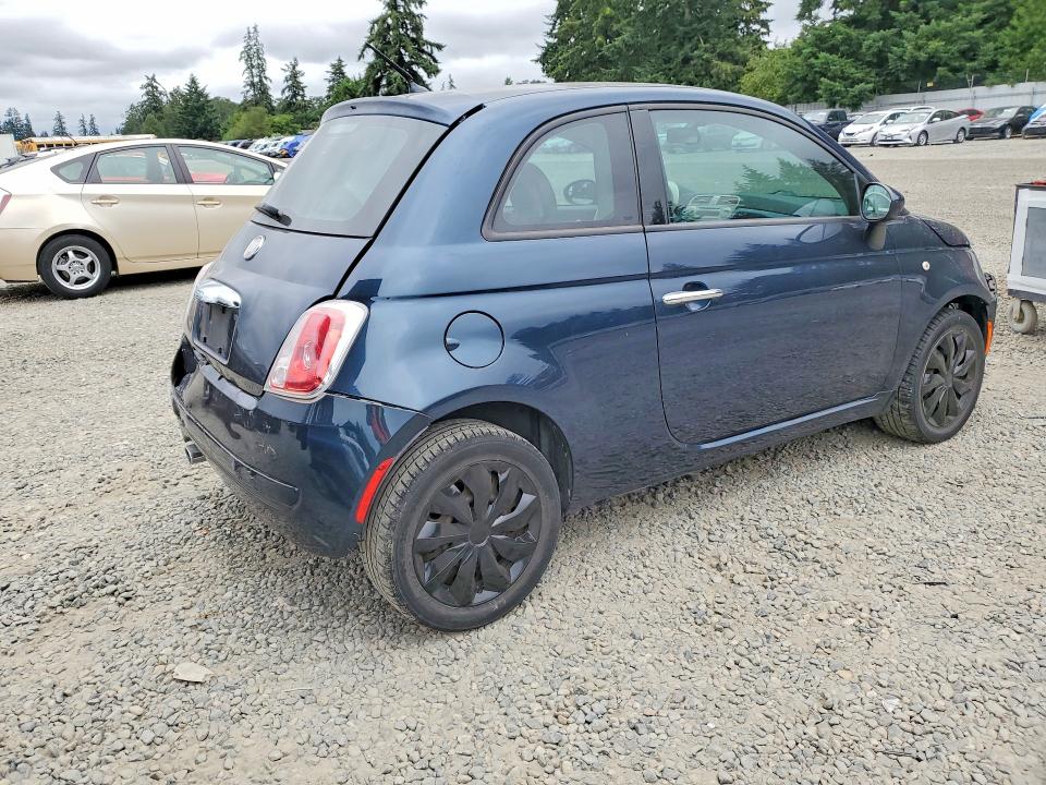 2014 Fiat 500 VIN 3C3CFFAR1ET264080 COPART salvage auction — FRONT END, Wa - Bill Of Sale, sold $200 on 2026-07-31 (photo 3)