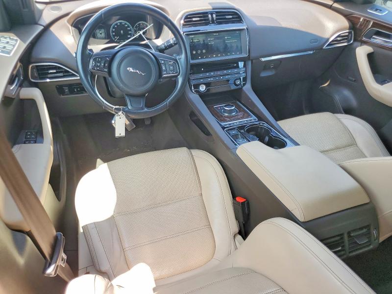 2017 Jaguar F-pace VIN SADCK2BV0HA496455 COPART salvage auction — FRONT END, Oh - Cert Of Title-Salvage, sold $3,000 on 2026-07-17 (photo 8)