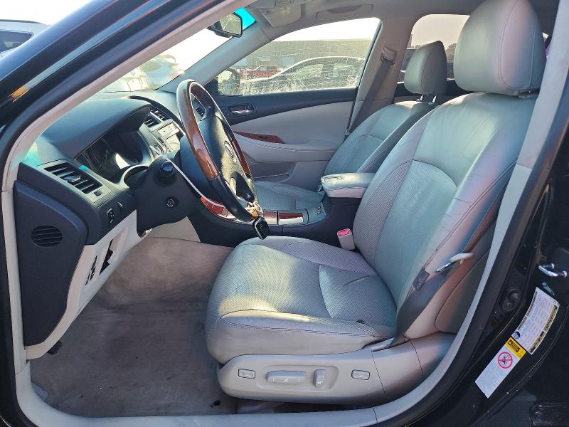 2007 Lexus Es 350 VIN JTHBJ46G972083734 COPART salvage auction — FRONT END, TX - SALVAGE VEHICLE TITLE (P), sold $1,100 on 2026-07-16 (photo 7)