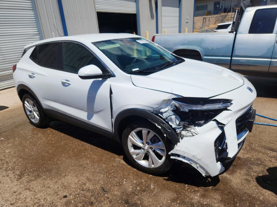 2025 Buick Encore gx VIN KL4AMBSL3SB212839 COPART salvage auction — FRONT END, Tx - Certificate Of Title, sold $8,200 on 2026-07-22 (photo 4)