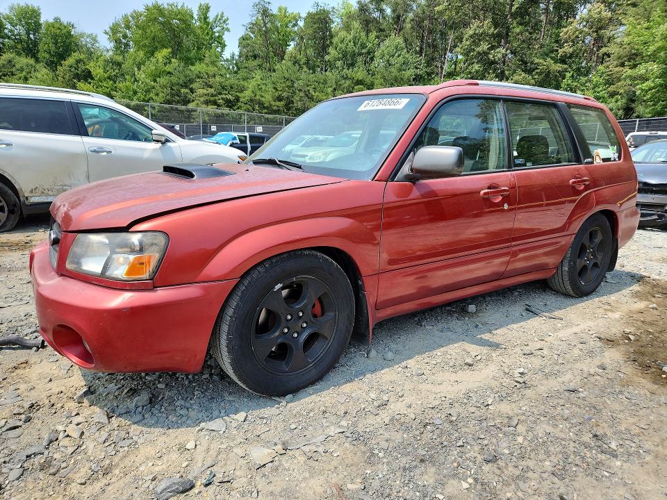 2004 Subaru Forester VIN JF1SG69634H754196 COPART salvage auction — MINOR DENT/SCRATCHES, Md - Cert Of Salvage > 75% Damage, sold $225 on 2026-07-24 (photo 1)