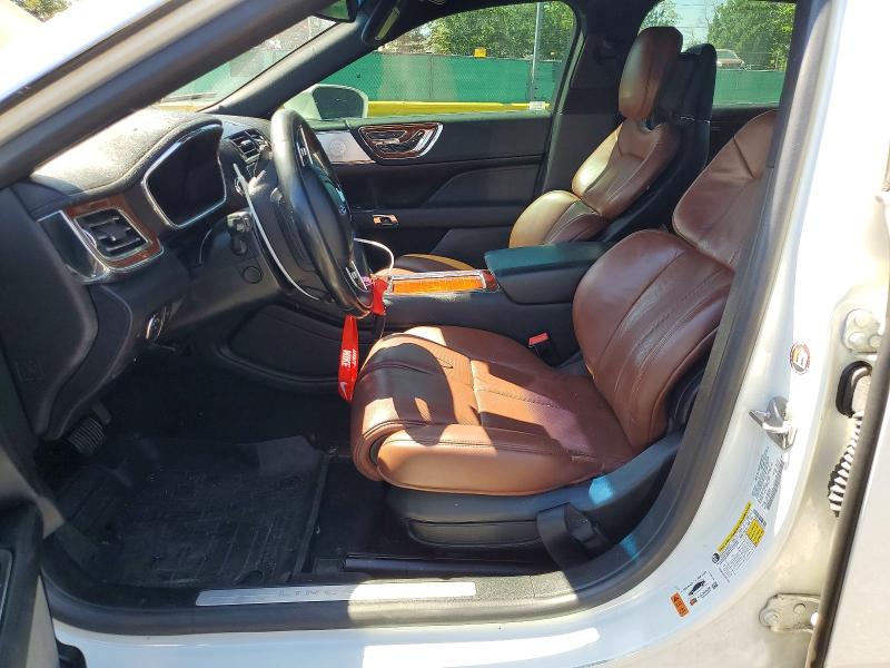 2020 Lincoln Continental VIN 1LN6L9NC7L5607279 COPART salvage auction — FRONT END, Co - Public - Salvage Title, sold $2,700 on 2026-07-28 (photo 7)