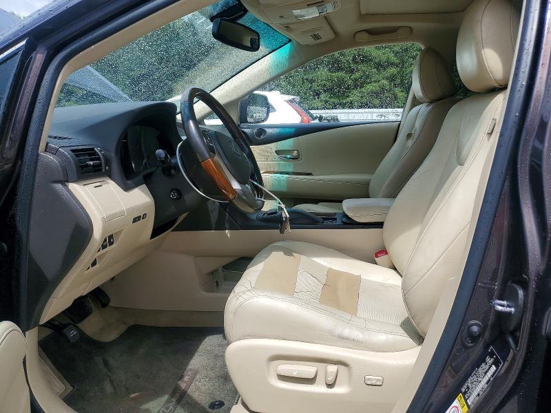 2013 Lexus Rx VIN JTJBK1BA6D2023028 COPART salvage auction — FRONT END, Ga - Cert Of Title-Salvage, sold $2,950 on 2026-07-22 (photo 7)