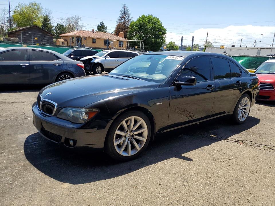 2007 BMW 7er VIN WBAHL83517DT10254 COPART salvage auction — NORMAL WEAR, Co - Dis/Dlr/Exp Only Clean Title, sold $375 on 2026-07-28 (photo 1)