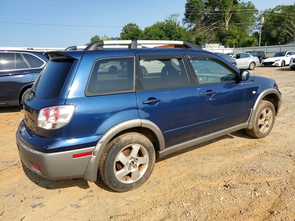 2003 Mitsubishi Outlander VIN JA4LZ41G53U056853 COPART salvage auction — REAR END, VA - CERT OF TITLE - SALVAGE, sold $300 on 2026-07-31 (photo 3)
