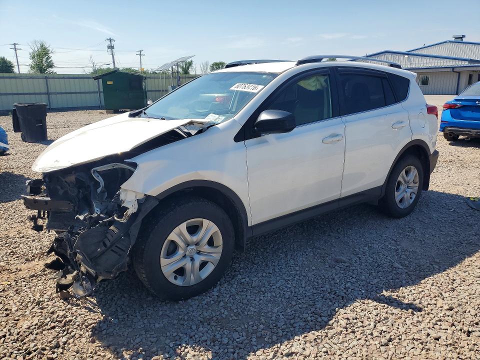 2015 Toyota Rav 4 VIN JTMBFREV1FJ020289 COPART salvage auction — FRONT END, Ny - Mv-907A Salvage Certificate, sold $2,550 on 2026-07-27 (photo 1)